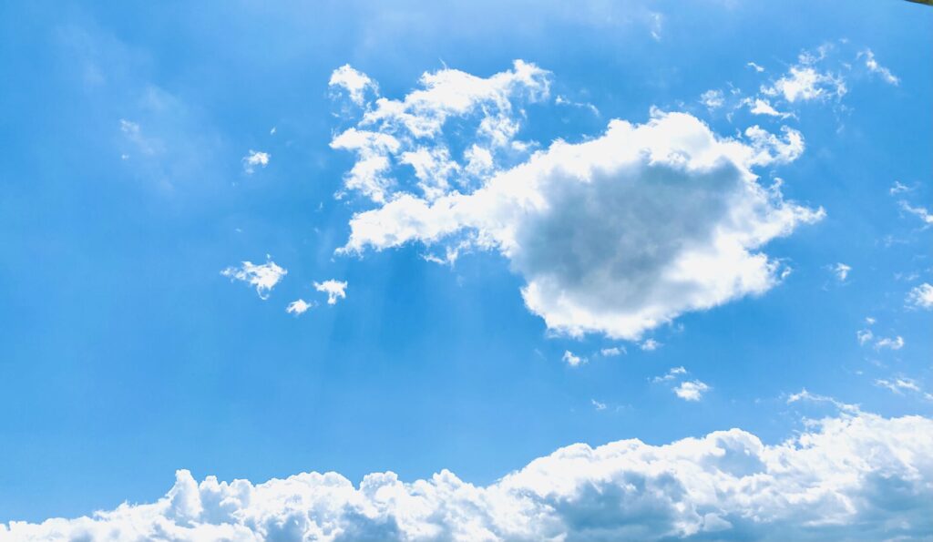 空の写真