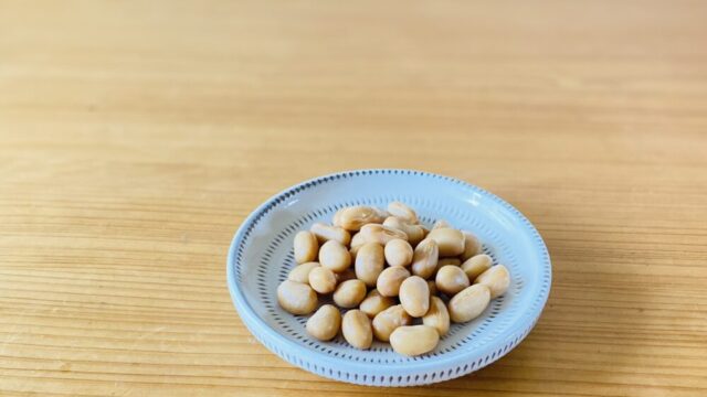 カルディのダイズちゃんと豆皿